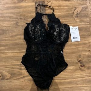 Ladies black lingerie